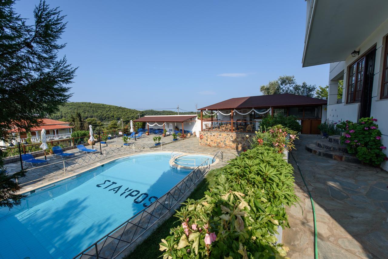 Villa Mara Panormos  Eksteriør billede