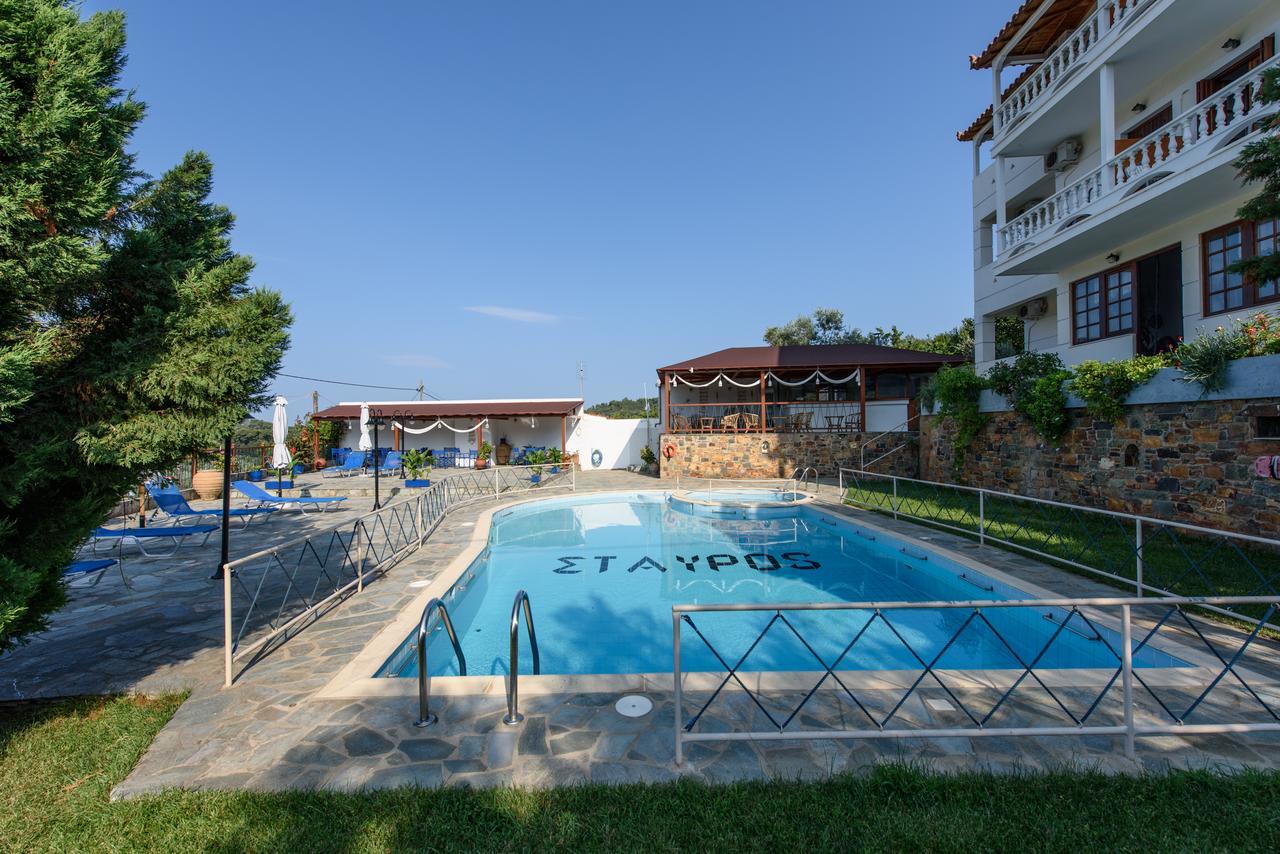 Villa Mara Panormos  Eksteriør billede