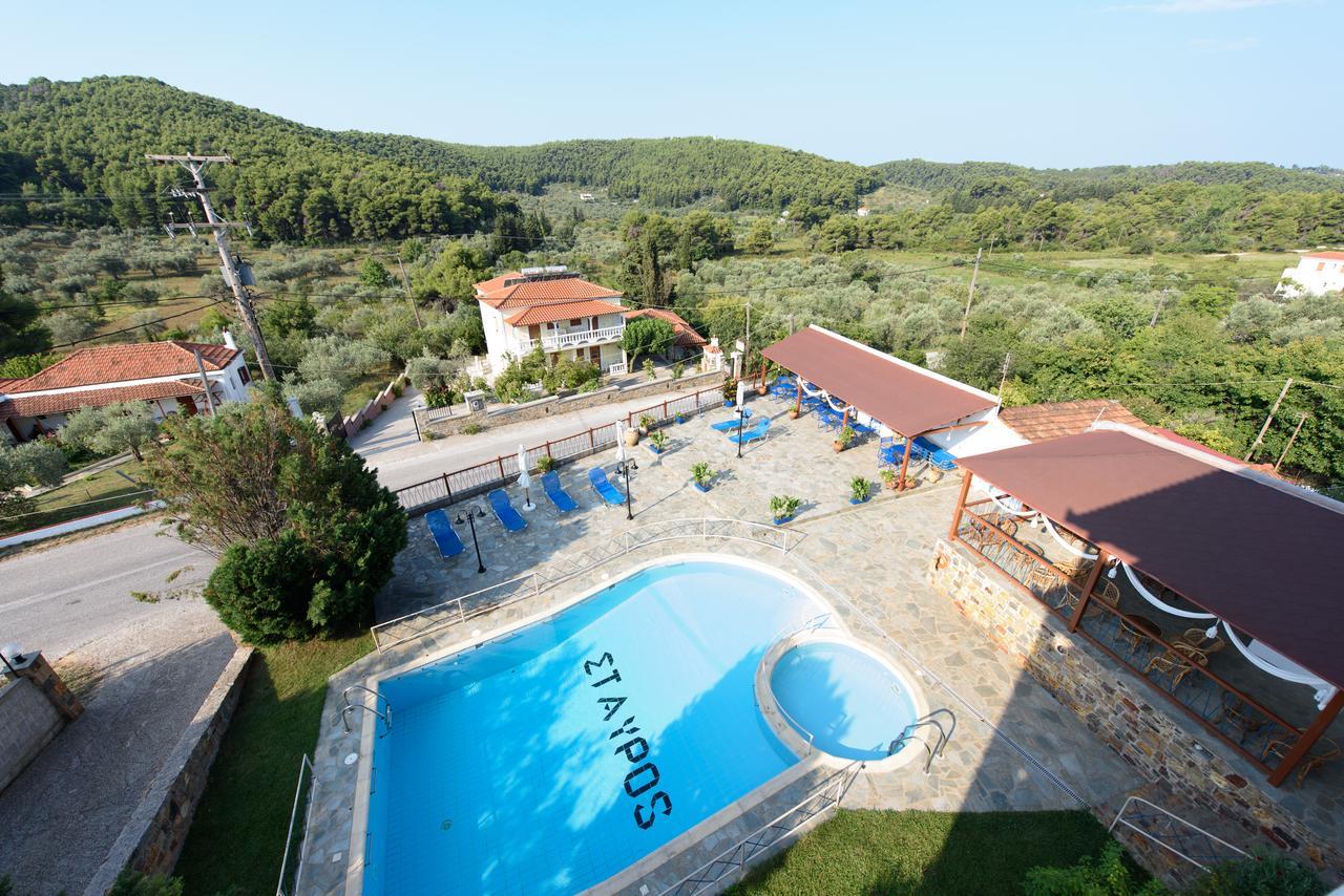Villa Mara Panormos  Eksteriør billede